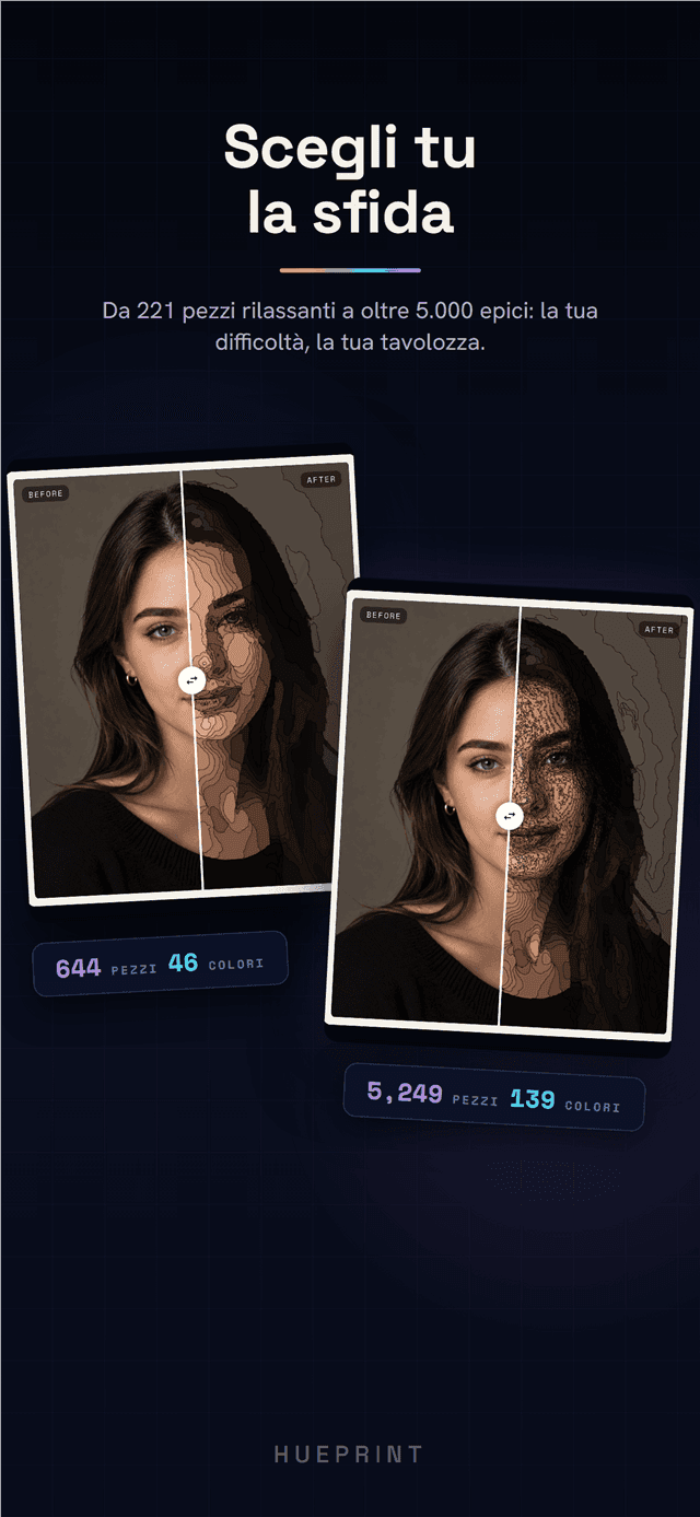Un'opera di pittura a numeri completamente dipinta